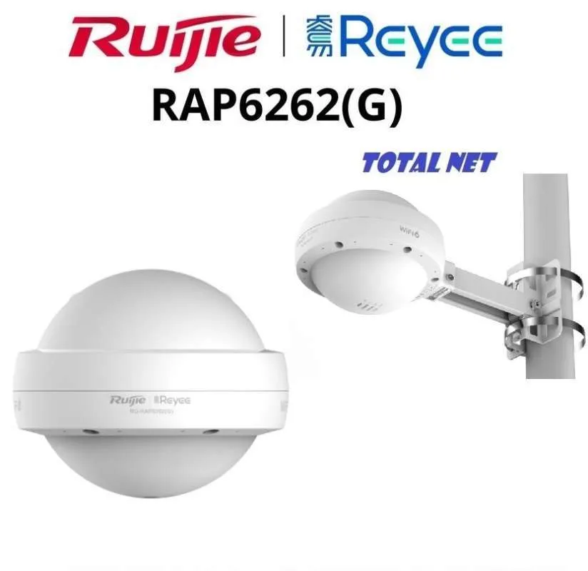ACCESS POINT CLOUD WIRELESS AX1800 RUIJIE RG-RAP6262(G) MESH DUAL BAND OMNIDIRECCIONA WIFI 6 GIGABIT