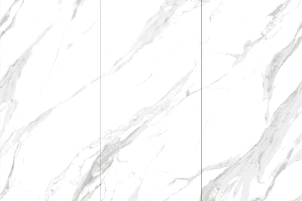 PORCELANATO PONTREMOLI VIENNA WHITE (24M391ABC-QP09ZB) RECT. 1200X2400X9MM BRILLO.