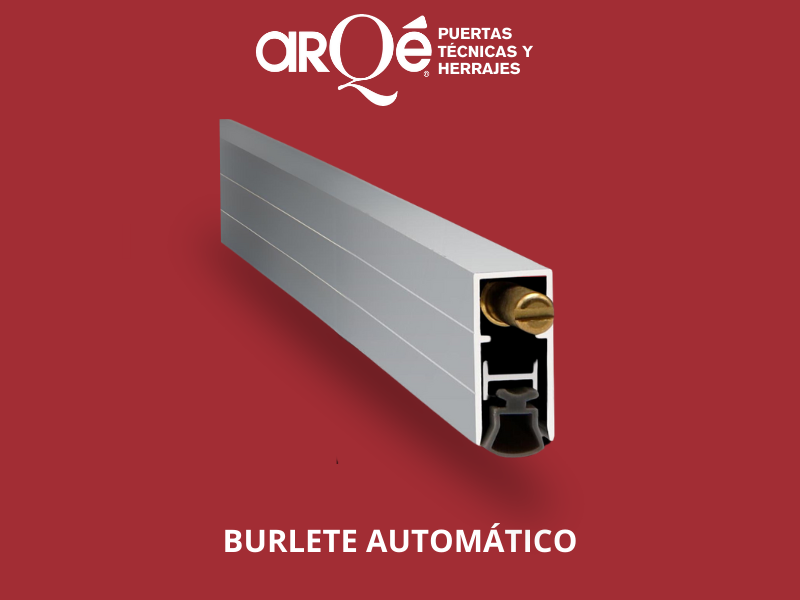 BURLETE EMBUTIDO PARA PUERTAS