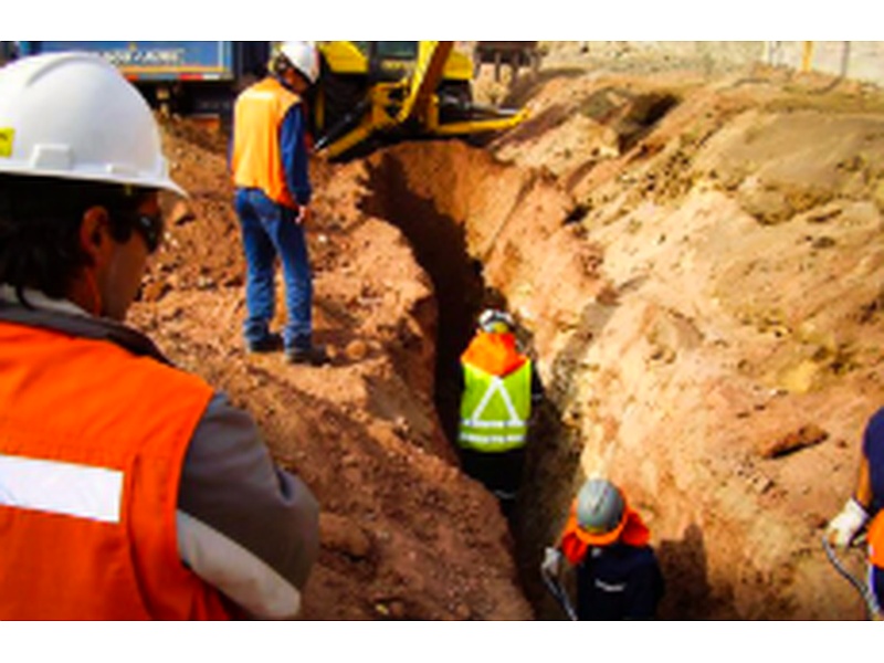 Excavación de tuberias subterráneas Ecuador Mushucñambi Construcciones S.a.