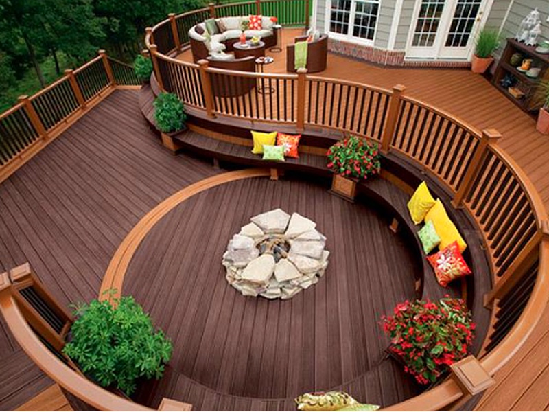 Deck Maderado para Exteriores en PVC Ecuador