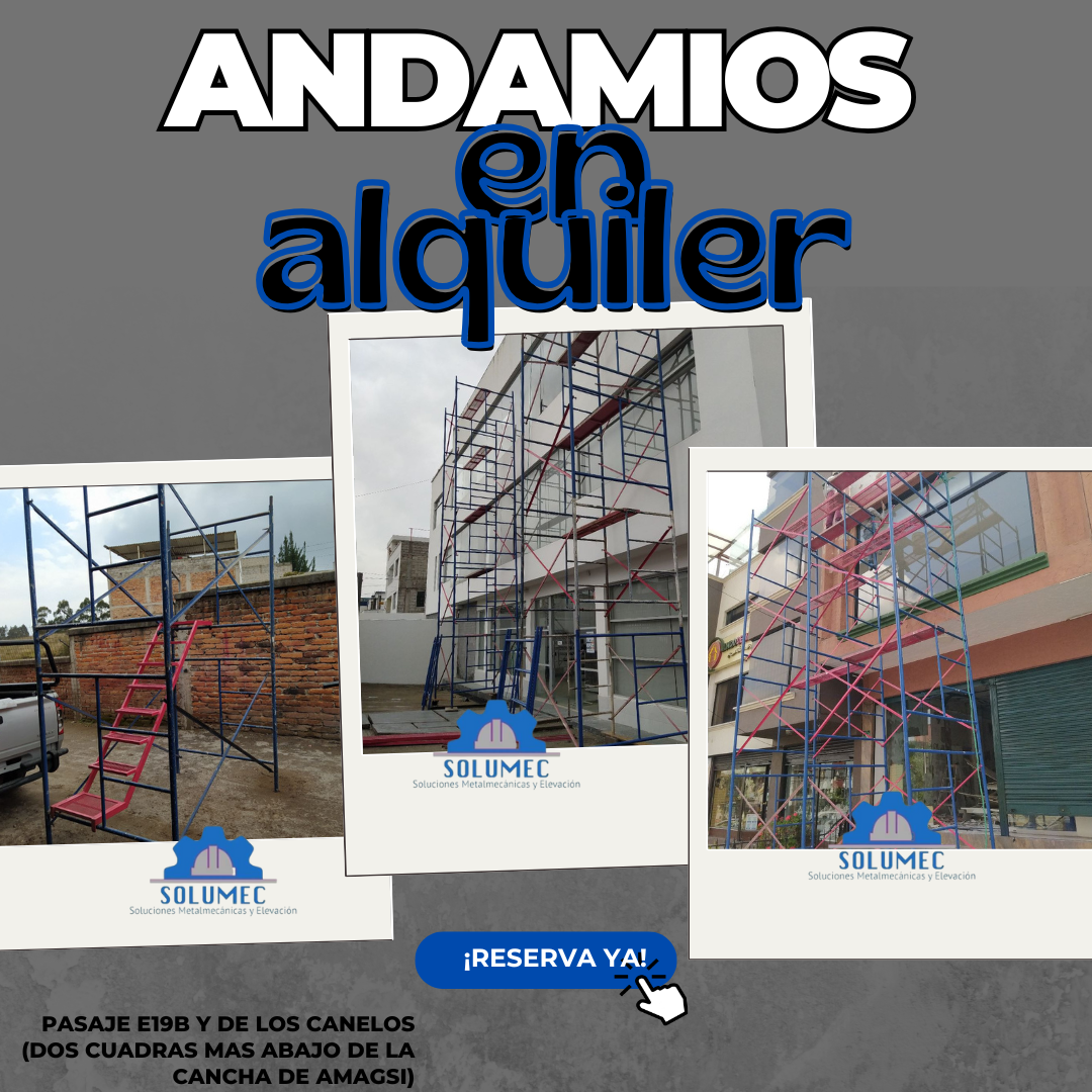 ALQUILER DE ANDAMIOS