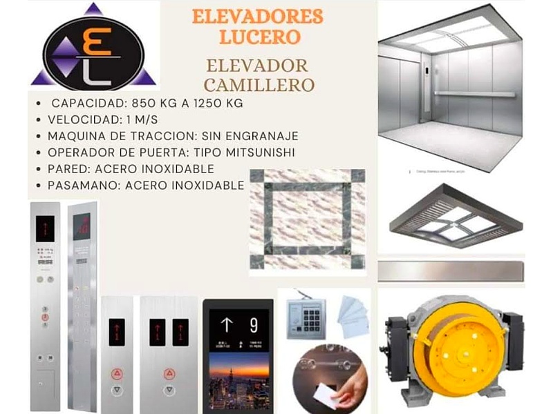 Elevador Camillero Ecuado
