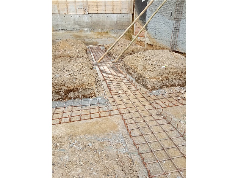 Preparación de vigas tipo vincha