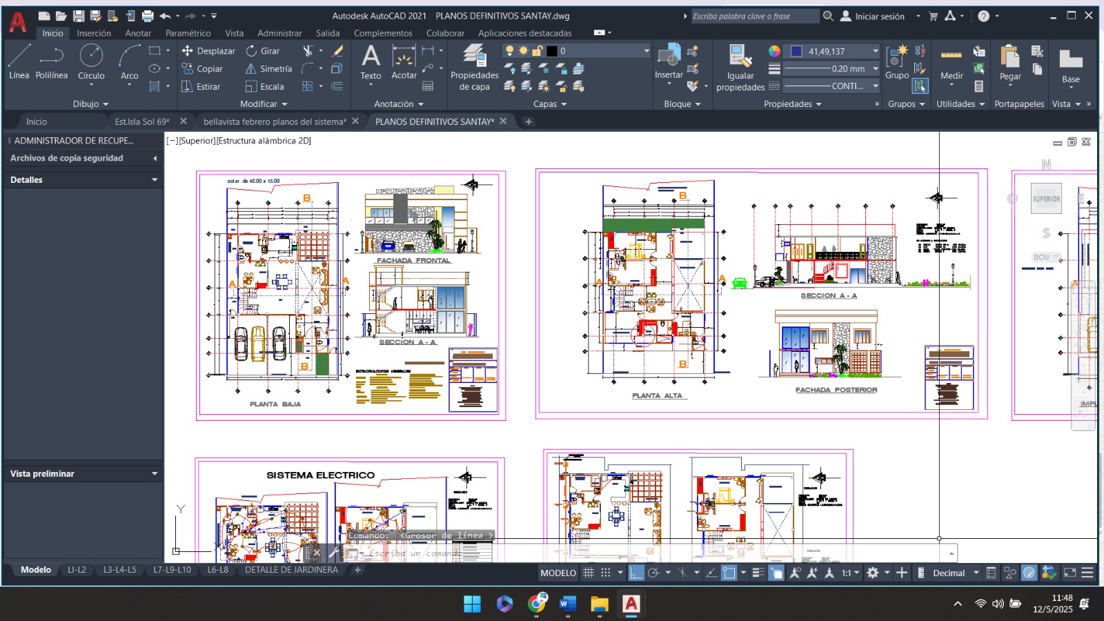PROYECTOS Y DISEÑOS ARQUITECTONICOS.