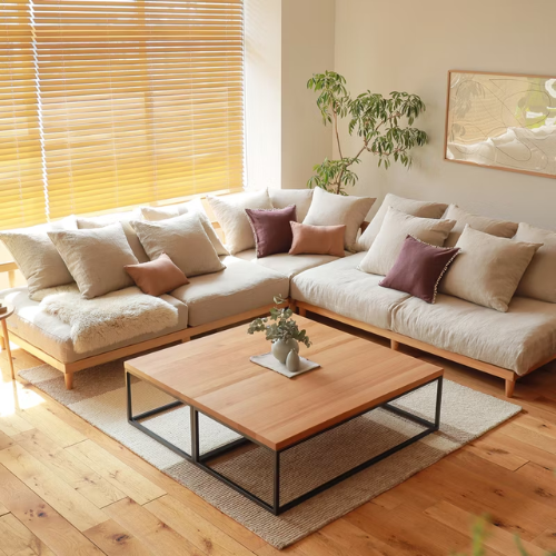 SOFA MINIMALISTA ESTILO JAPONES