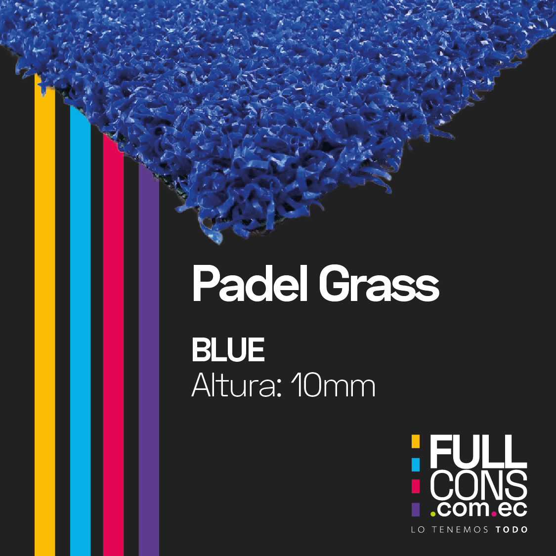 Padel Grass Blue