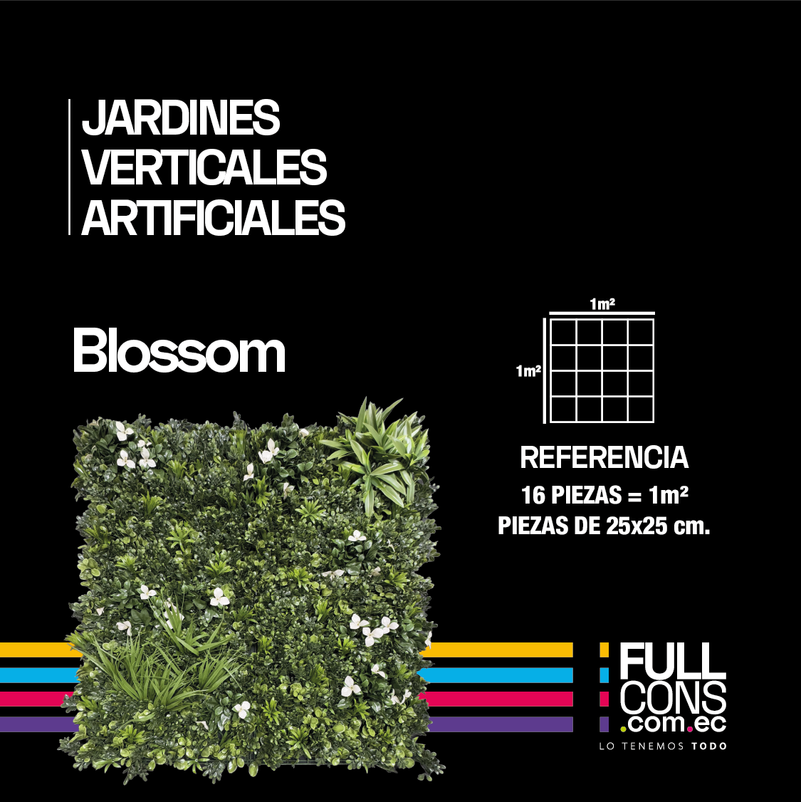 Jardines Verticales Artificiales Premium
