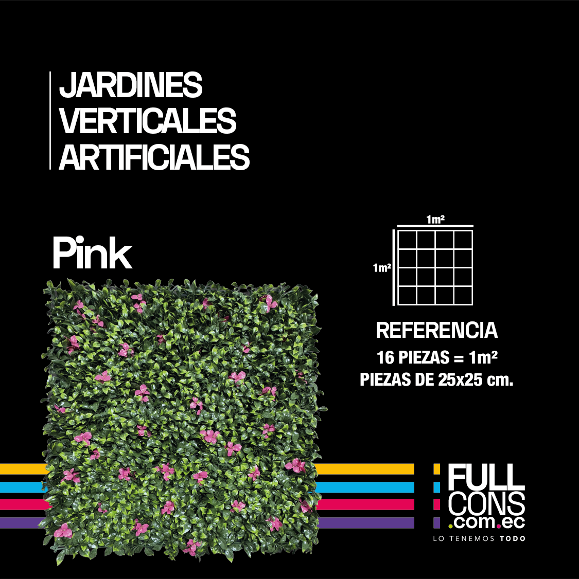 Jardines Verticales Artificiales – Gama Gold