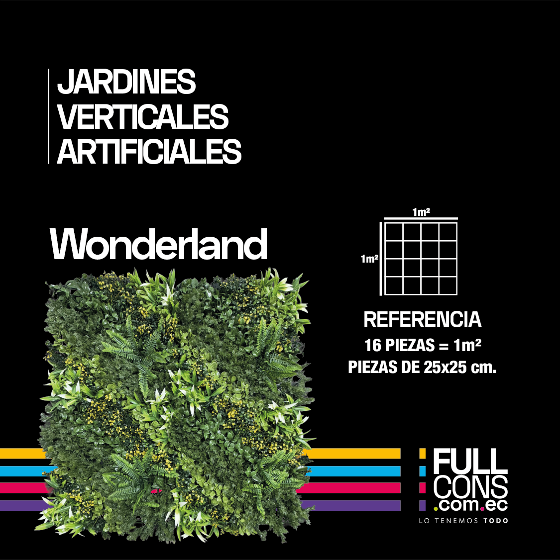 Jardines Verticales Artificiales – Gama Premium