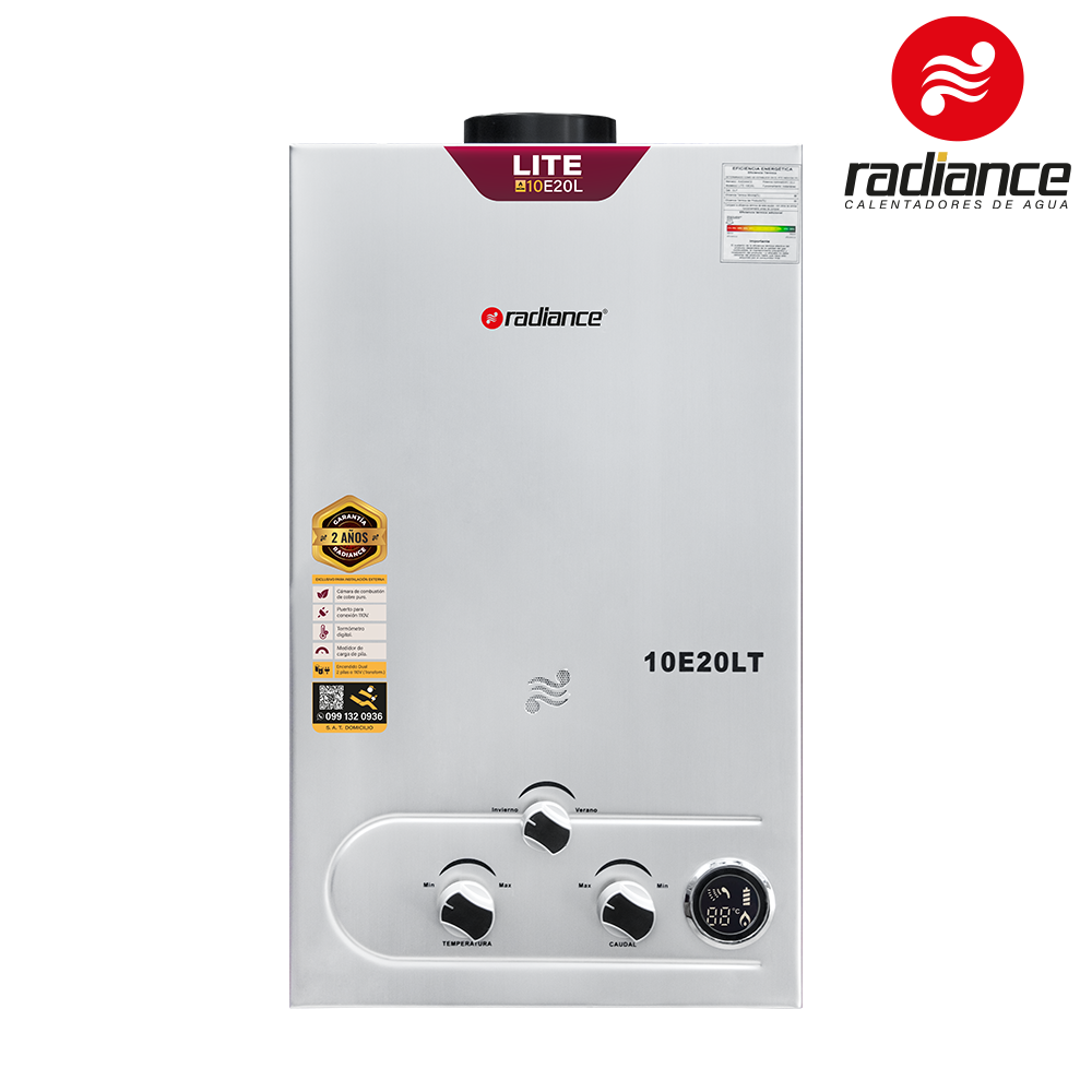 Calefón a Gas RADIANCE LITE 10E26L