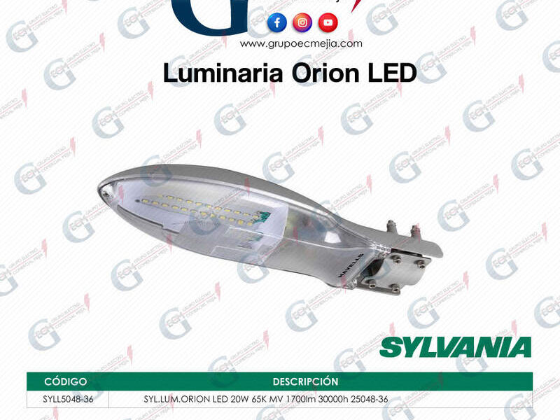 Luminaria Orion LED Sylvania 