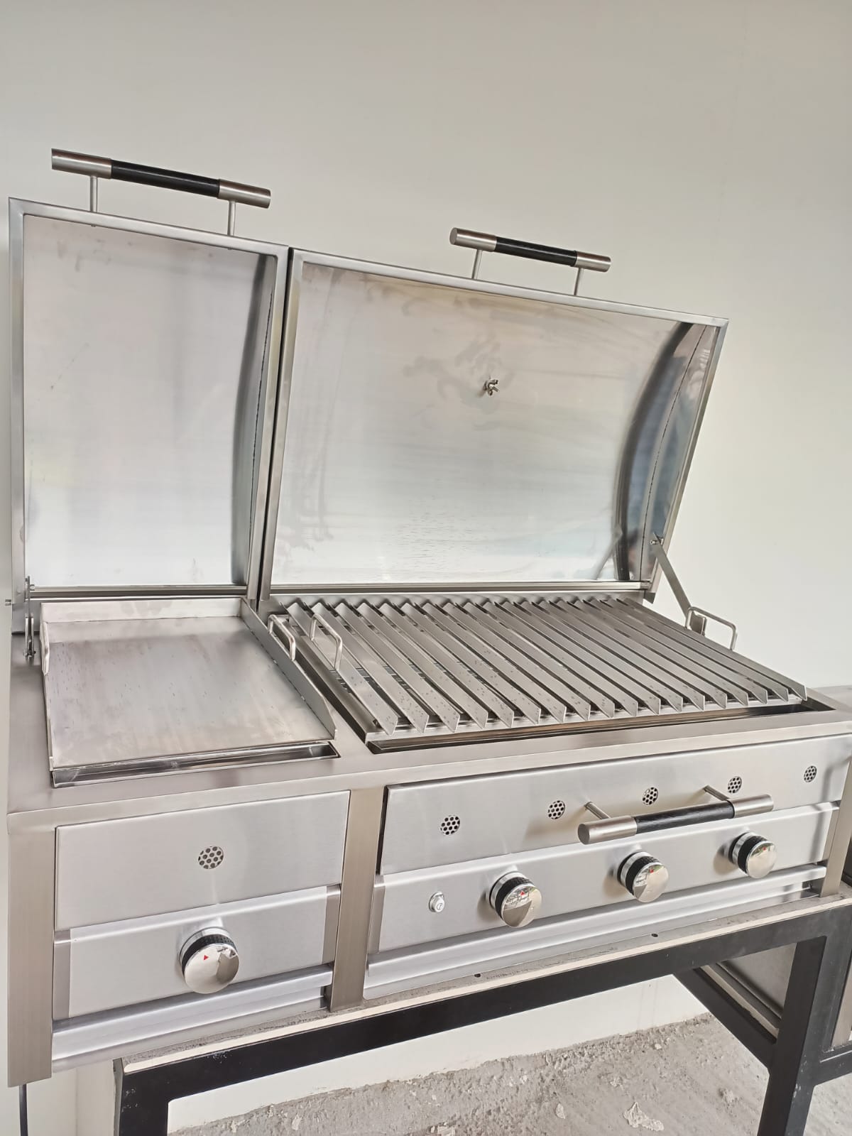 Parrillas para áreas BBQ