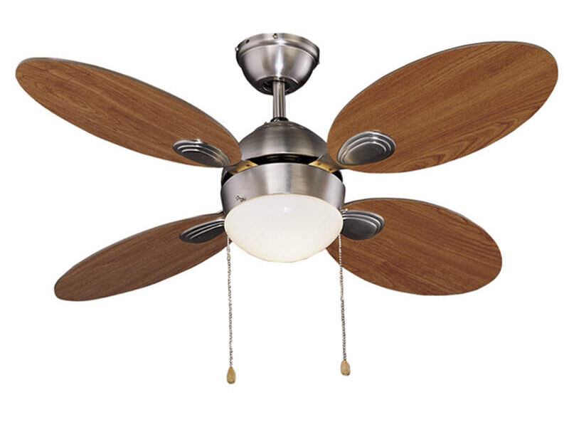 VENTILDOR TECHO LAMPARA 4 ASPAS BOYACA