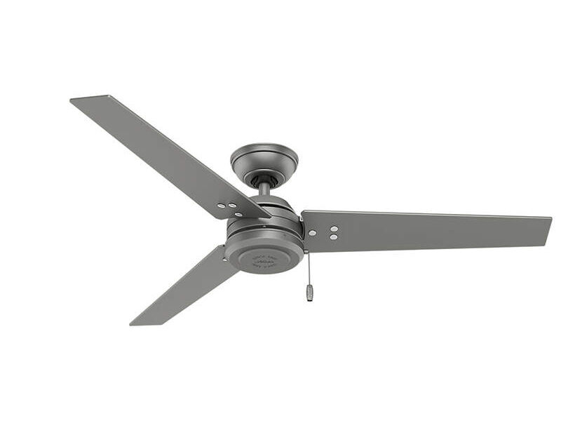 VENTILADOR TECHO LAMPARA BLANCO HUNTER 