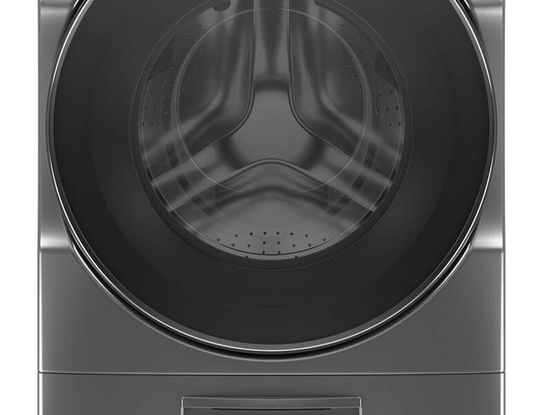 LAVADORA WHIRLPOOL GRIS CARGA FRONTAL 