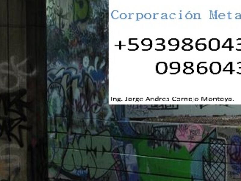 Remover o quitar graffitis Guayaquil Ecuador