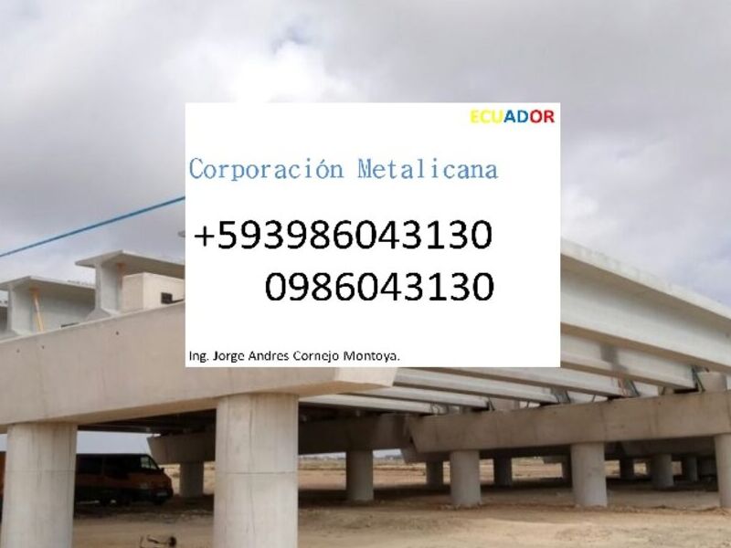 Empresa de fabricación de puentes en Ecuador
