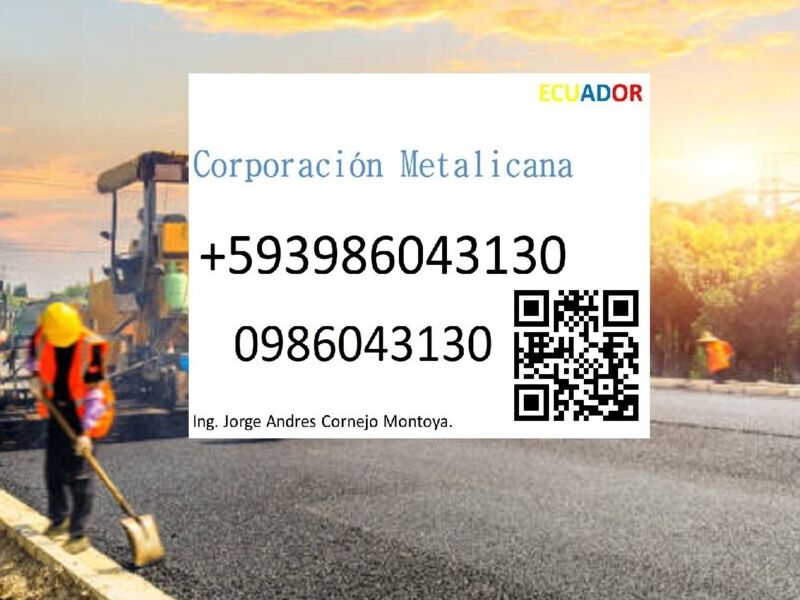 Servicio construcción autopistas en Ecuador
