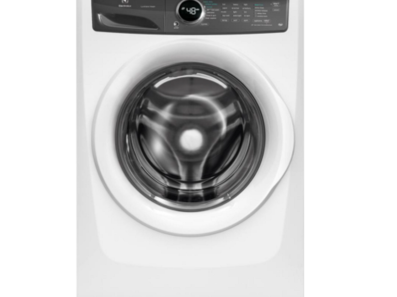Lavadora blanca Electrolux EFLW