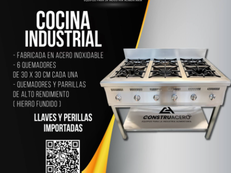 Cocina industrial construacero 6 Ecuador
