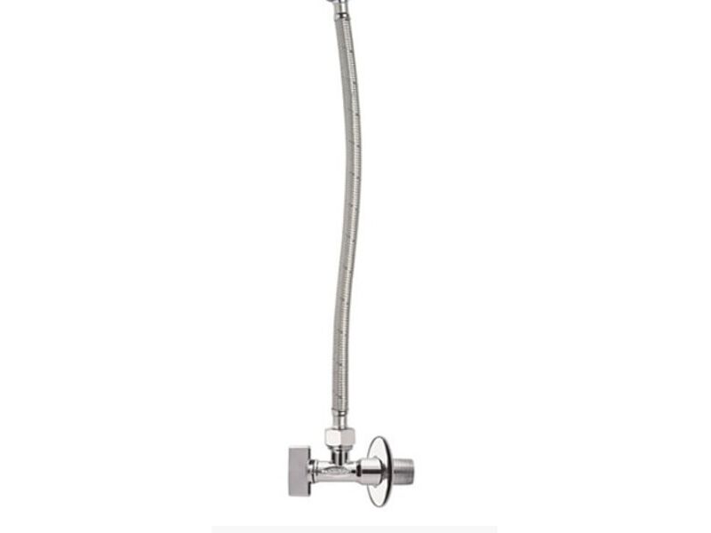 LLAVE ANGULAR CON MANGUERAS DE 16”