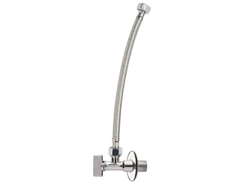 LLAVE ANGULAR CON MANGUERAS DE 12”