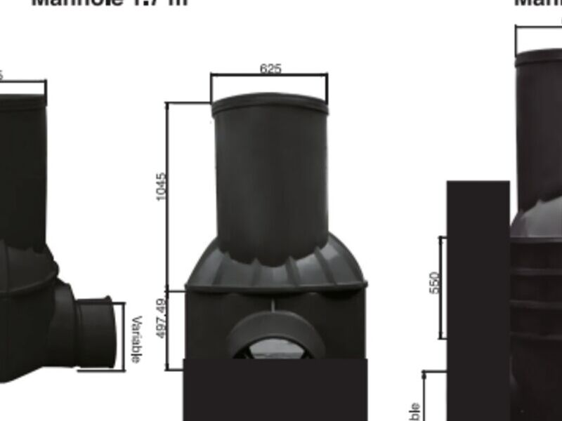 Manhole integrado 