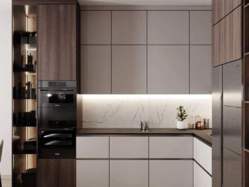 Cocina Moderna gris MCN Ecuador