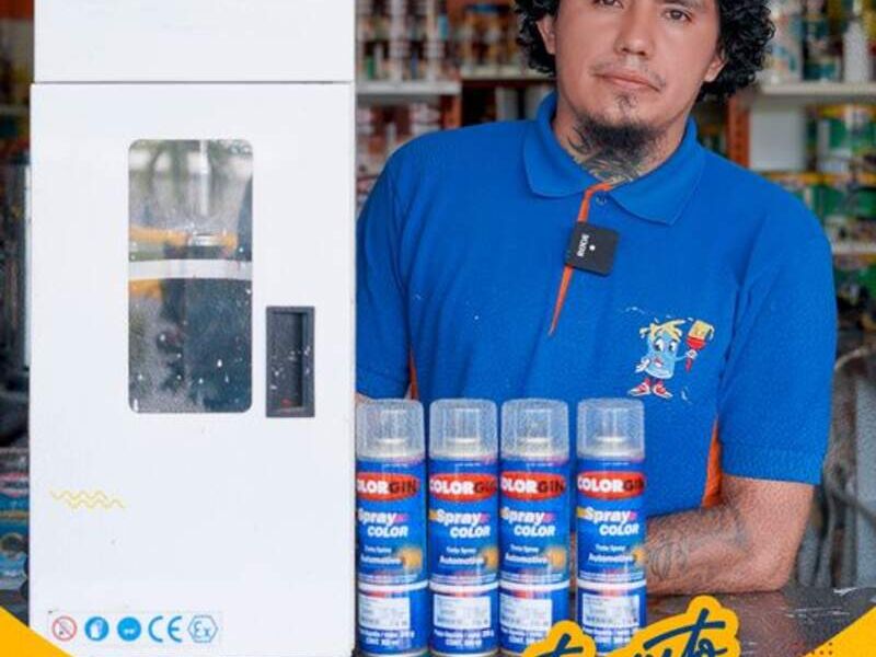 Pintura de auto spray centrocolor Ecuador