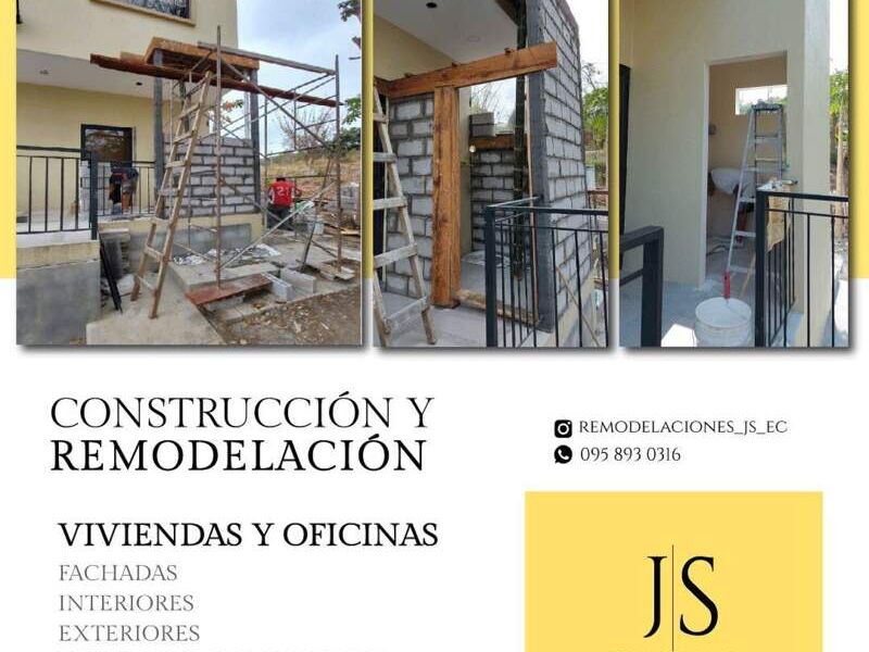 Remodelación de viviendas JS Guayaquil