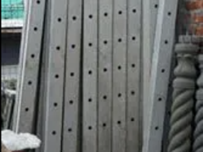 postes de hormigón con perforación Ecuador