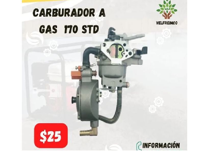 Carburador a gas Ecuador