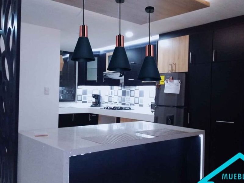 Cocina con isla- Uku Design Ecuador