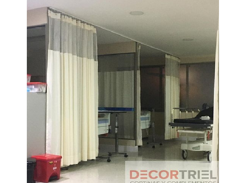 Cortinas para cubículos hospitalarios Ecuador