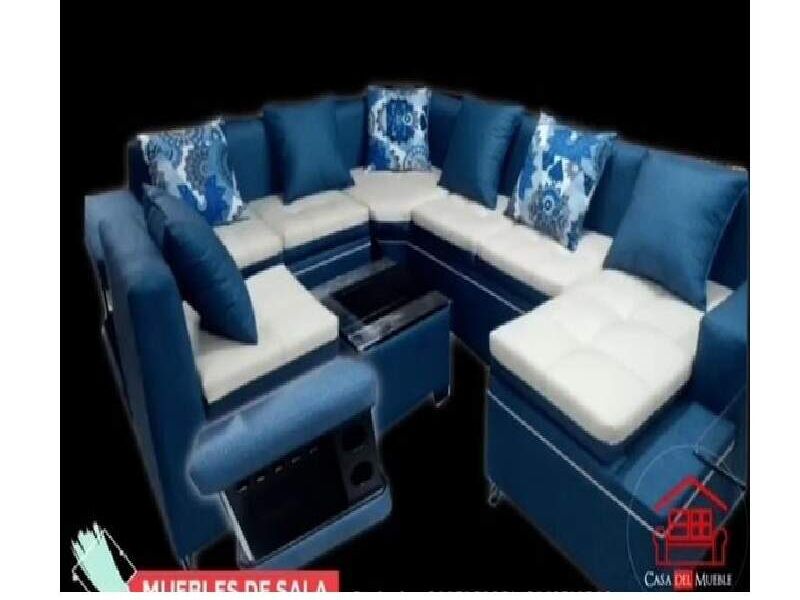 Muebles de sala azul Ecuador
