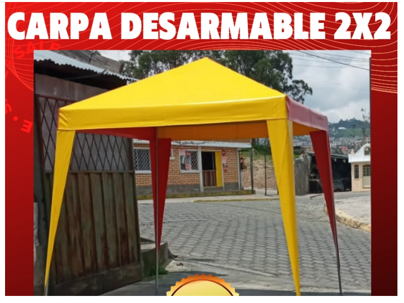 Carpa desarmable 2 Ecuador
