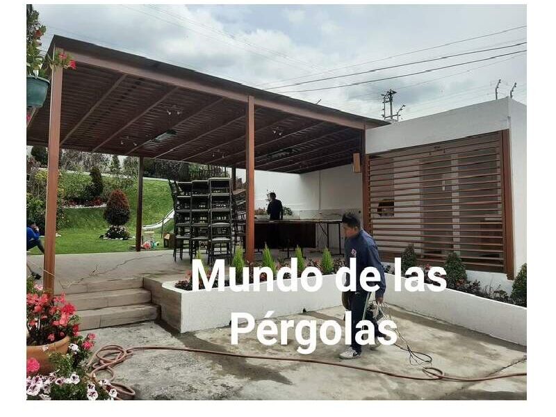 Pergolas para exteriores Ecuador