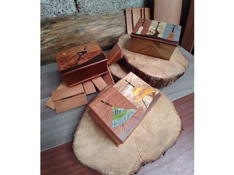 Cajas de madera decorativa Ecuador