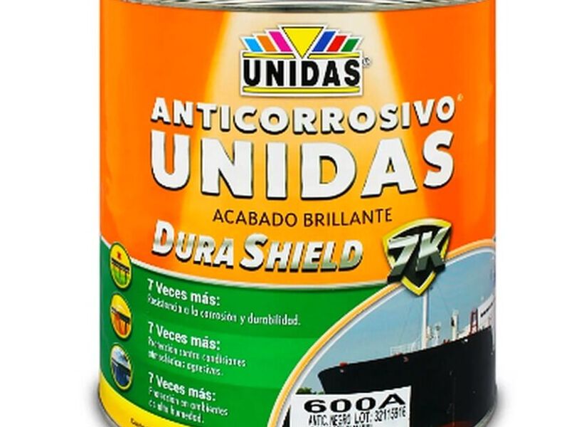 Pintura Unidas anticorrosivo negro mate