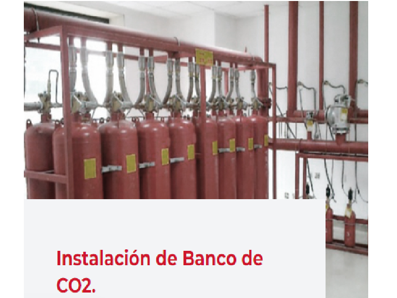 INSTALACIÓN DE BANCOS DE CO2 Ecuador