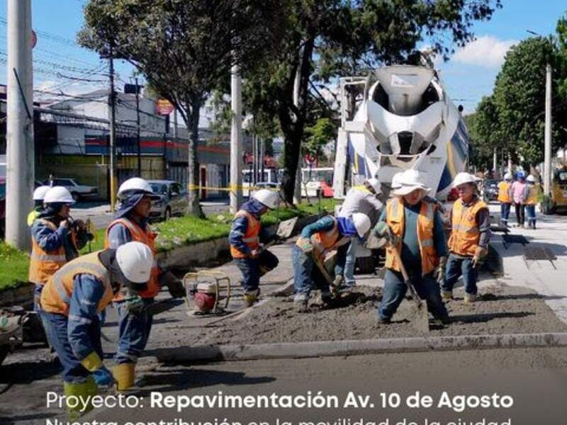 Repavimentación Ucem Ecuador
