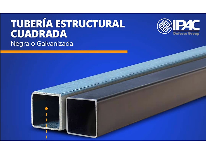 Tubo Estructural Cuadrado 