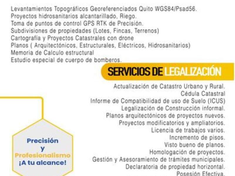 Tramites de structuracuón Cartocad Ecuador