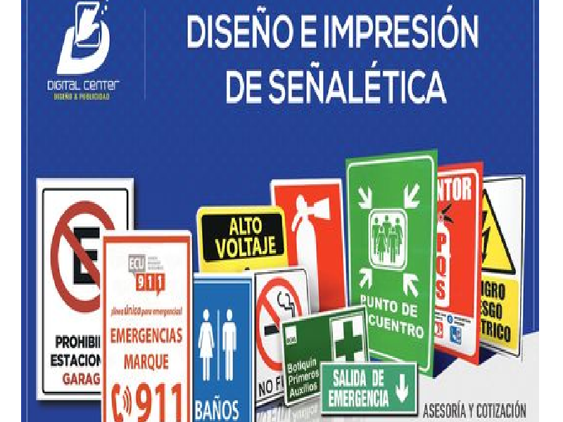 Impresion de señaletica Ecuador