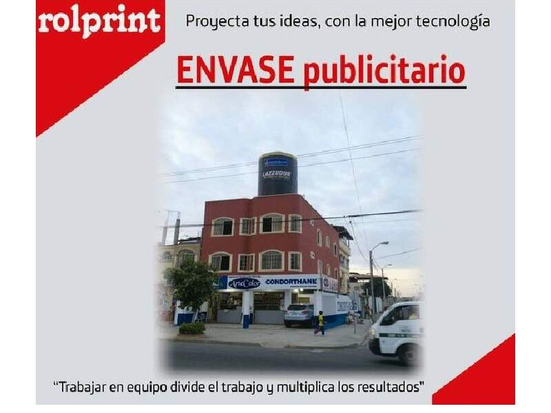 Envase publicitario Ecuador