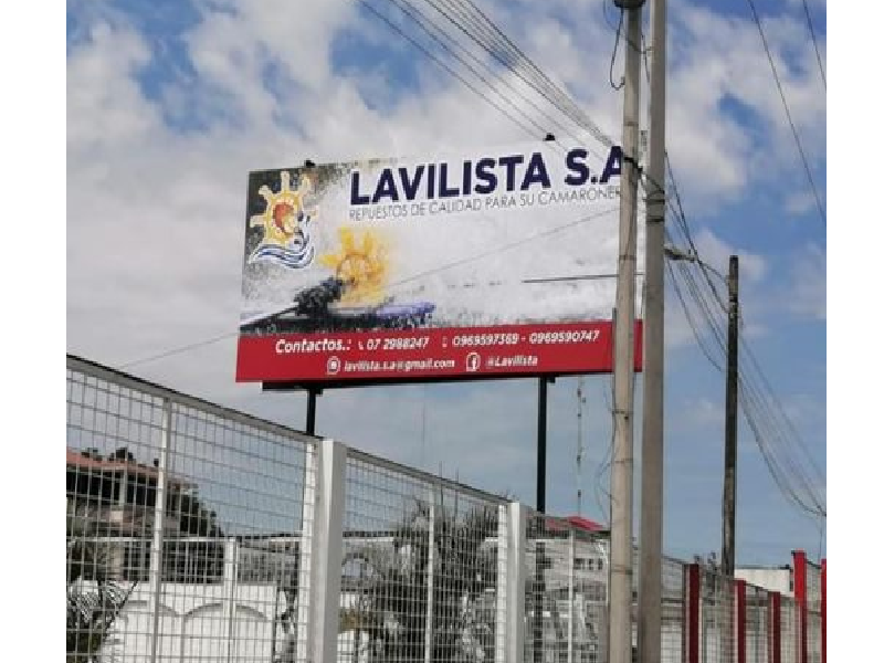 Vallas publicitarias para comerciales Ecuador