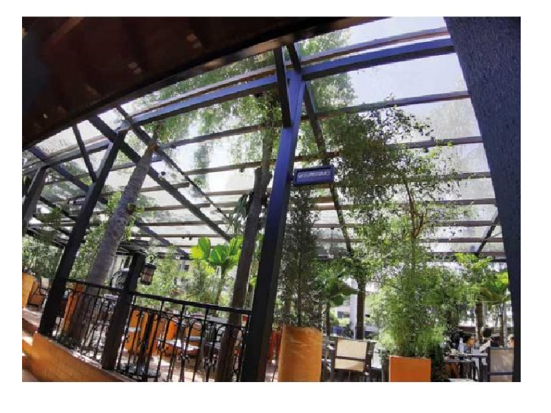 PERGOLA METÁLICA CON VIDRIO Ecuador