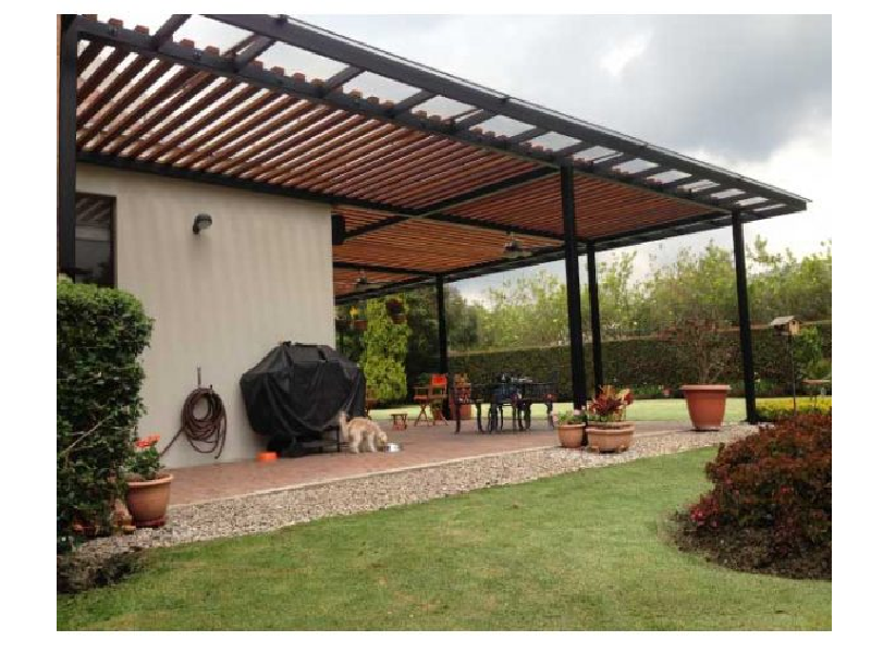 PERGOLA METÁLICA MODERNA Ecuador