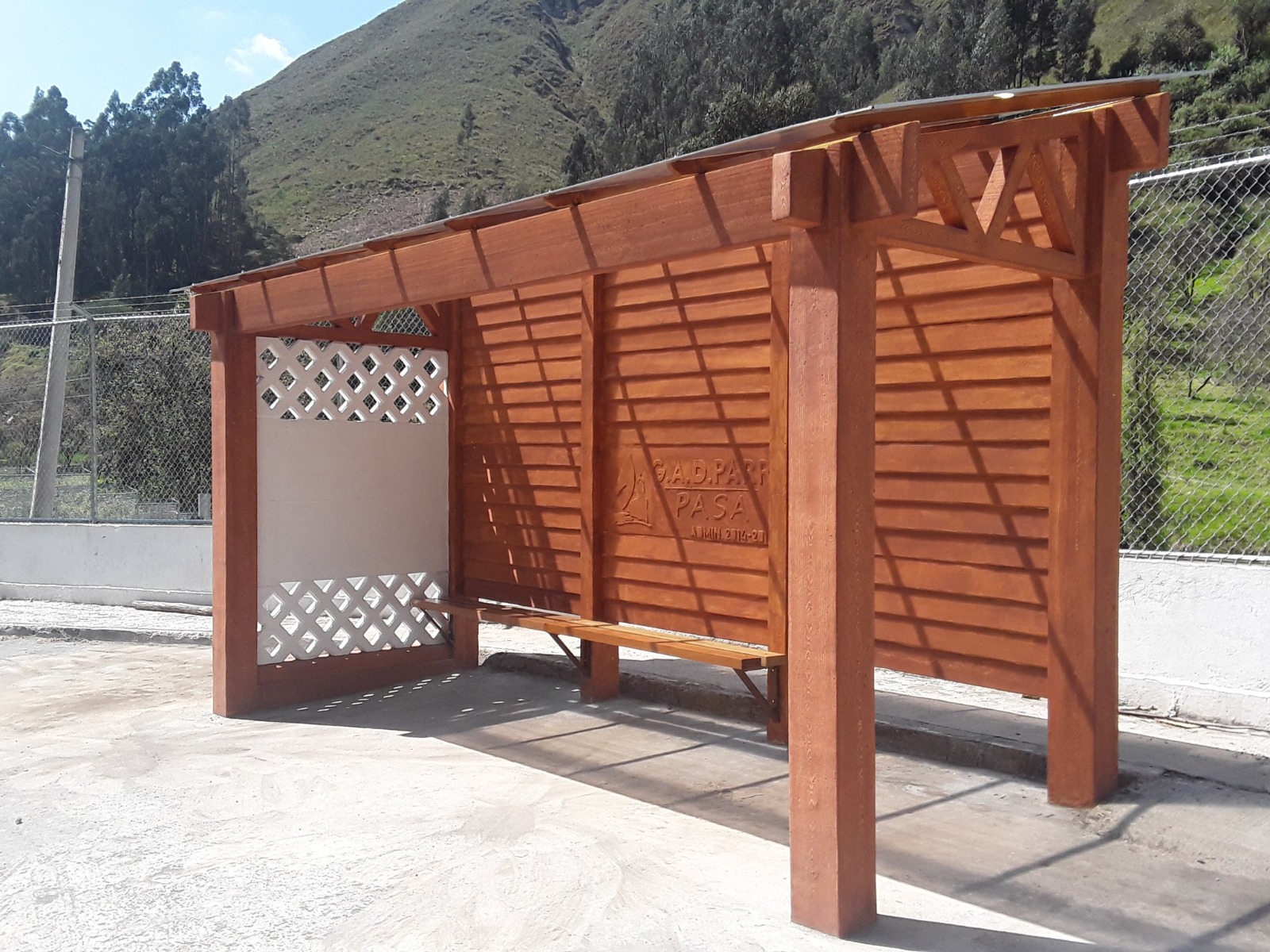 Paradas de Buses Prefabricadas